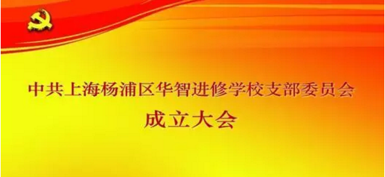 热烈祝贺华智党支部委员会成立大会圆满成功